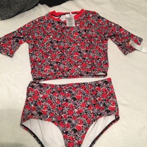 BCBG generation size small two piece bathing suit